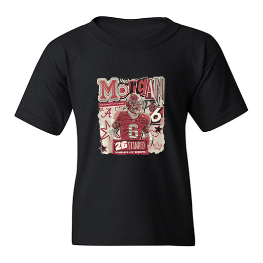 Alabama - NCAA Football : Red Morgan - 25 season moments Youth T-Shirt-0
