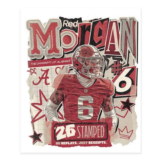 Alabama - NCAA Football : Red Morgan - 25 season moments Poster 20x24-0