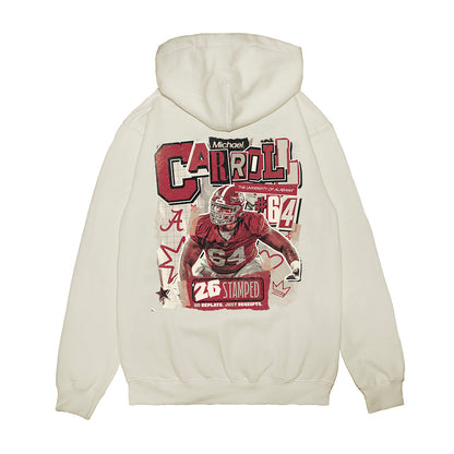 Alabama - NCAA Football : Michael Carroll - Premium Hooded Sweatshirt-1