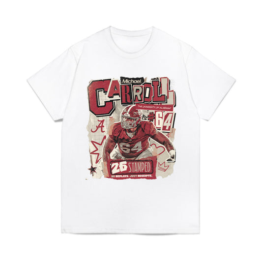 Alabama - NCAA Football : Michael Carroll - Comfort Colors T-Shirt-0