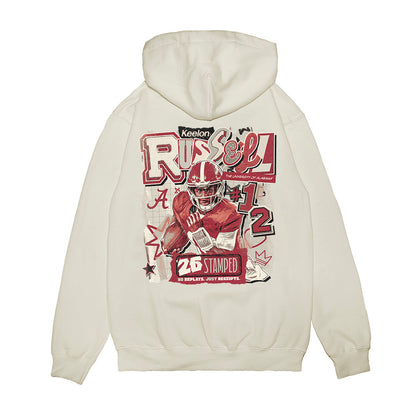 Alabama - NCAA Football : Keelon Russell - Premium Hooded Sweatshirt-1