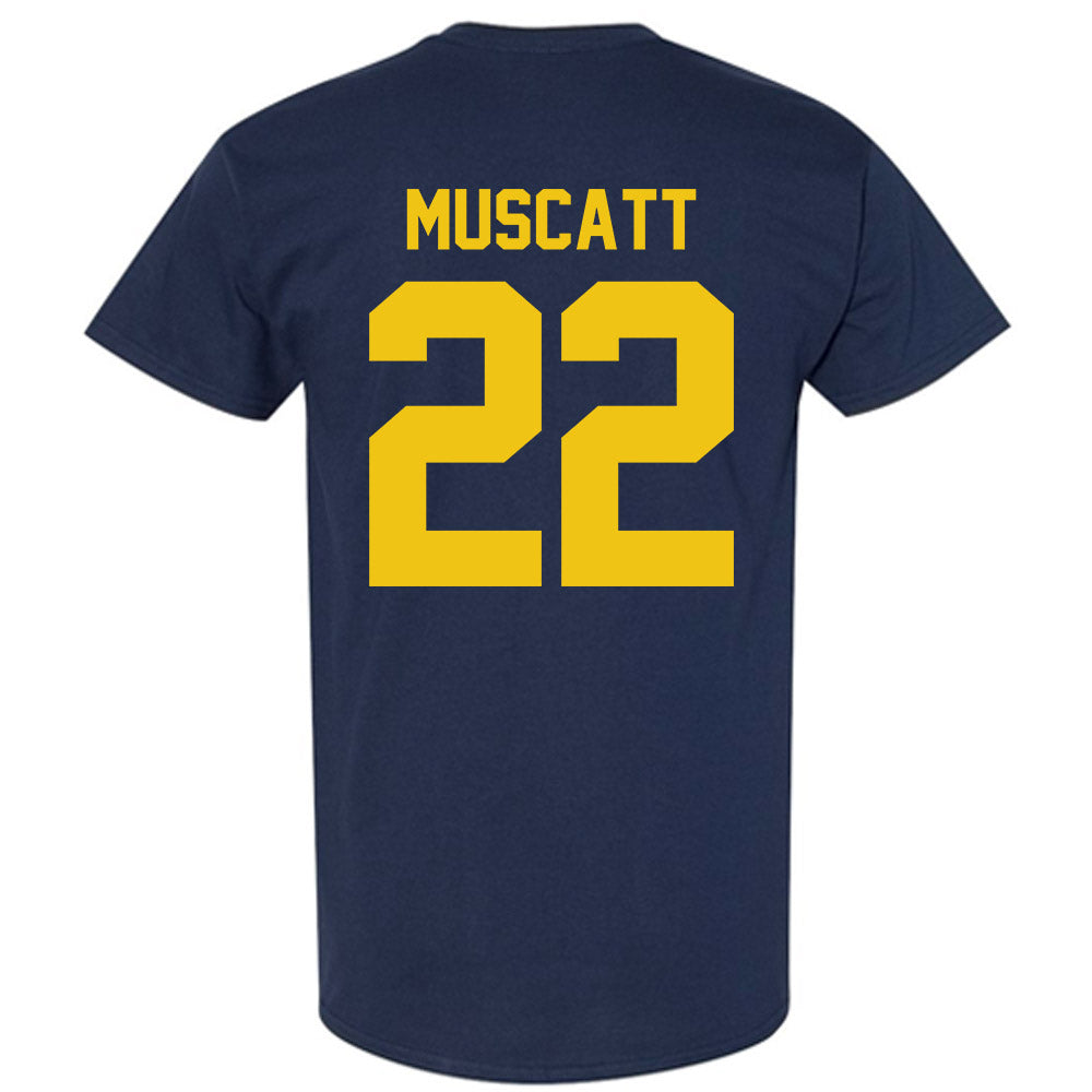 Michigan - NCAA Men's Ice Hockey : Kason Muscatt - Vintage Shersey T-Shirt-1