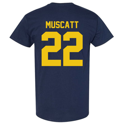 Michigan - NCAA Men's Ice Hockey : Kason Muscatt - Vintage Shersey T-Shirt-1