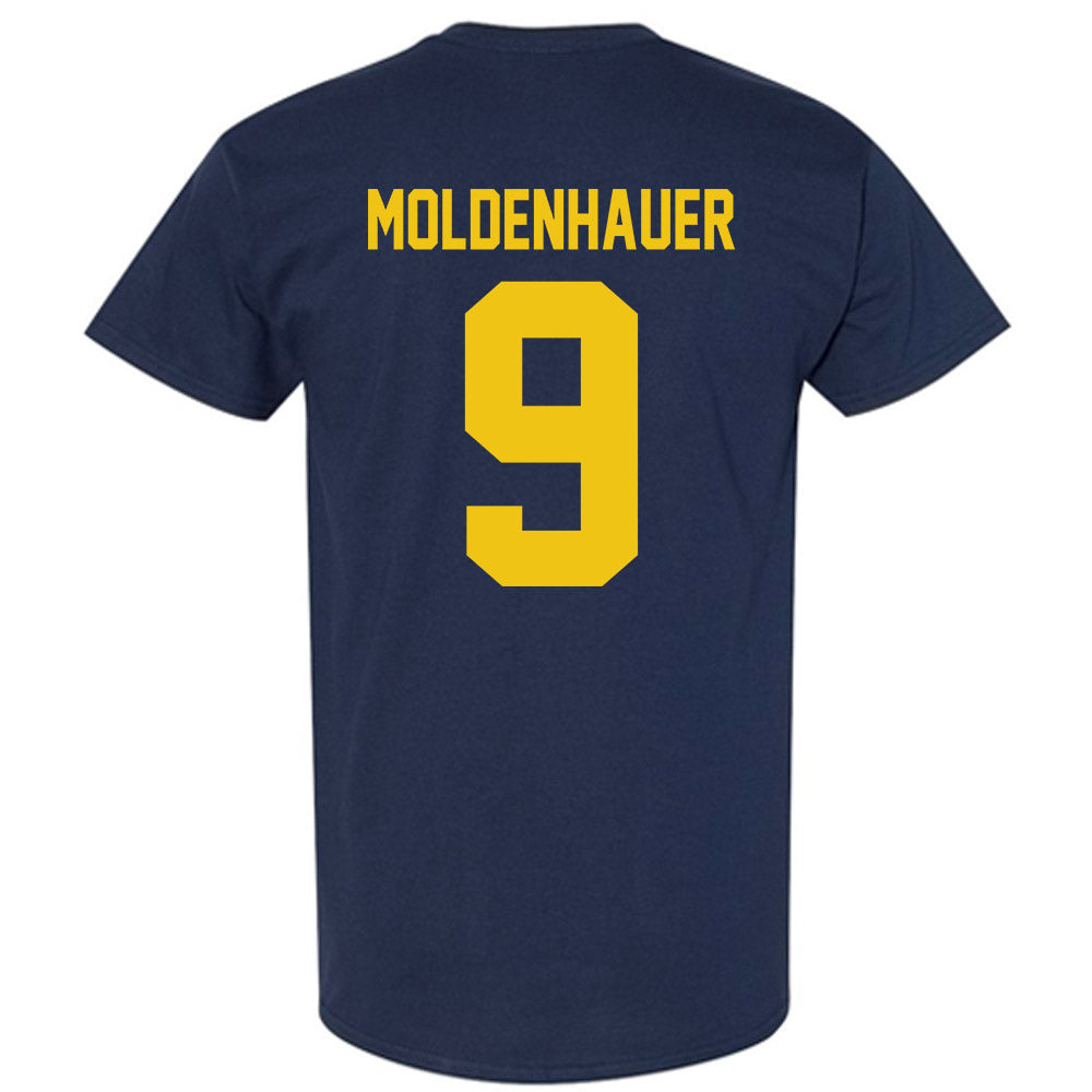Michigan - NCAA Men's Ice Hockey : Nick Moldenhauer - Vintage Shersey T-Shirt-1