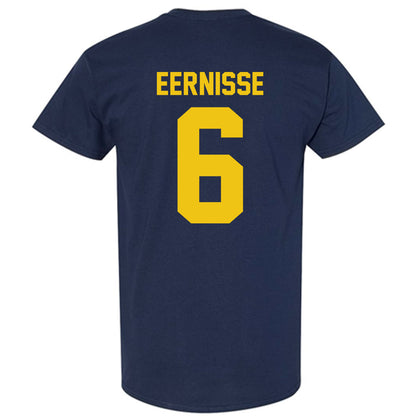 Michigan - NCAA Men's Ice Hockey : Josh Eernisse - Vintage Shersey T-Shirt-1