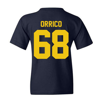 Michigan - NCAA Men's Ice Hockey : Josh Orrico - Vintage Shersey Youth T-Shirt-1
