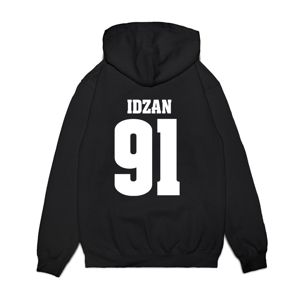 Wisconsin - NCAA Men's Ice Hockey : Bruno Idzan - Vintage Hockey Premium Hooded Sweatshirt-1
