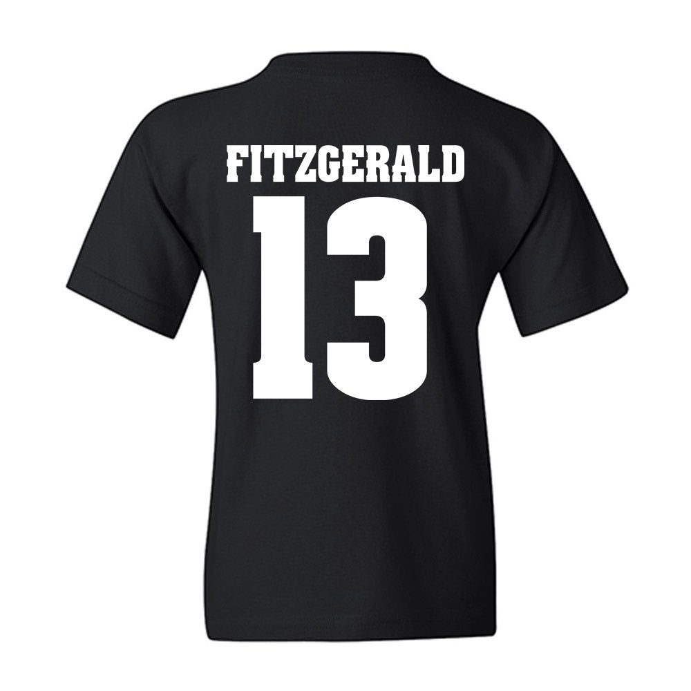 Wisconsin - NCAA Men's Ice Hockey : Christian Fitzgerald - Vintage Hockey Youth T-Shirt-1