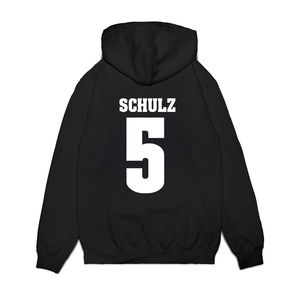 Wisconsin - NCAA Men's Ice Hockey : Zach Schulz - Vintage Hockey Premium Hooded Sweatshirt-1