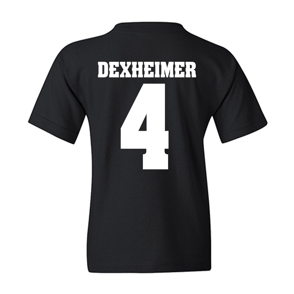 Wisconsin - NCAA Men's Ice Hockey : Ben Dexheimer - Vintage Hockey Youth T-Shirt-1