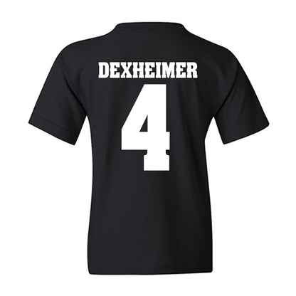 Wisconsin - NCAA Men's Ice Hockey : Ben Dexheimer - Vintage Hockey Youth T-Shirt-1