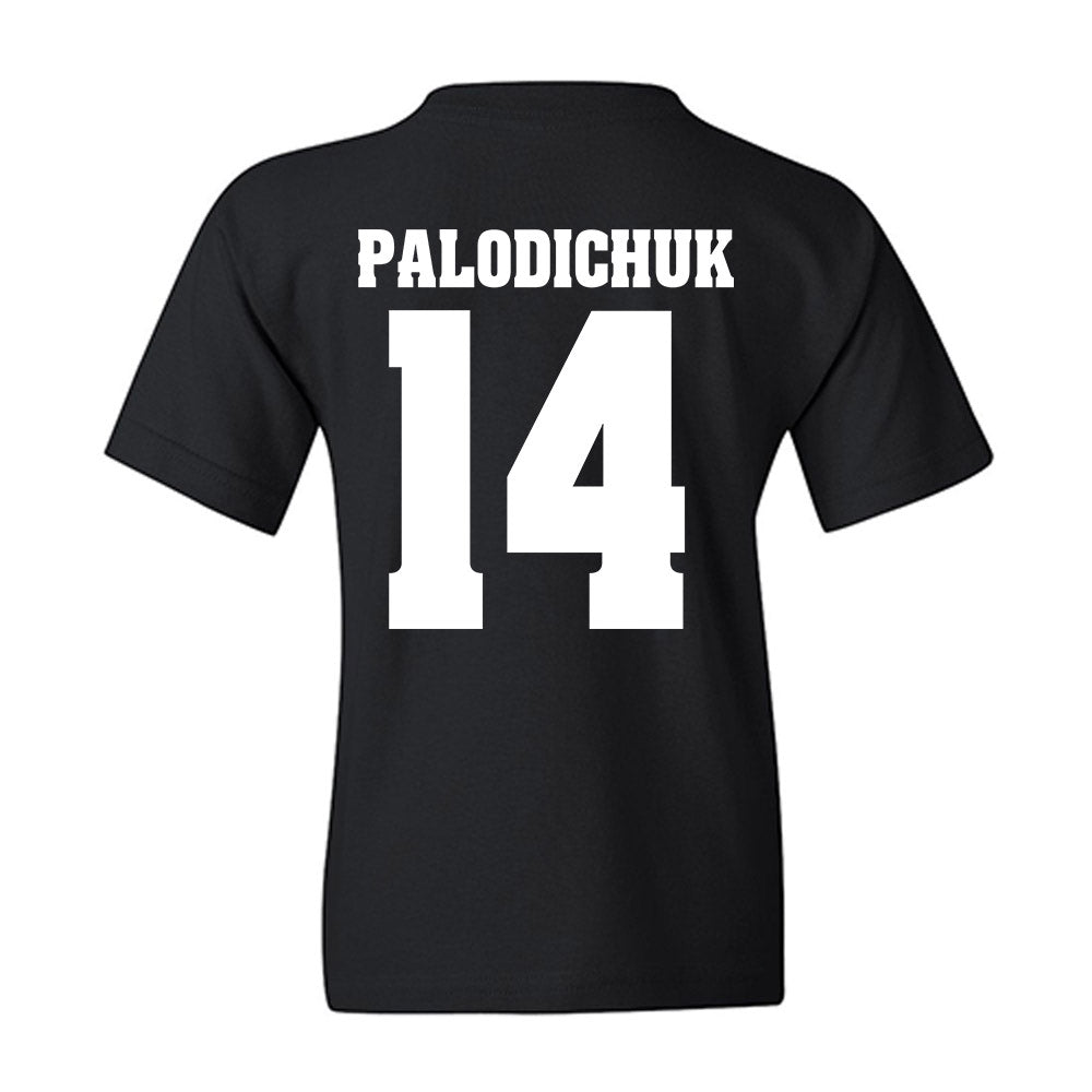 Wisconsin - NCAA Men's Ice Hockey : Joe Palodichuk - Vintage Hockey Youth T-Shirt-1