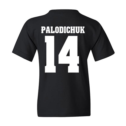 Wisconsin - NCAA Men's Ice Hockey : Joe Palodichuk - Vintage Hockey Youth T-Shirt-1