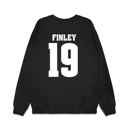 Wisconsin - NCAA Men's Ice Hockey : Quinn Finley - Vintage Hockey Premium Crewneck Sweatshirt-1