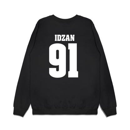 Wisconsin - NCAA Men's Ice Hockey : Bruno Idzan - Vintage Hockey Premium Crewneck Sweatshirt-1
