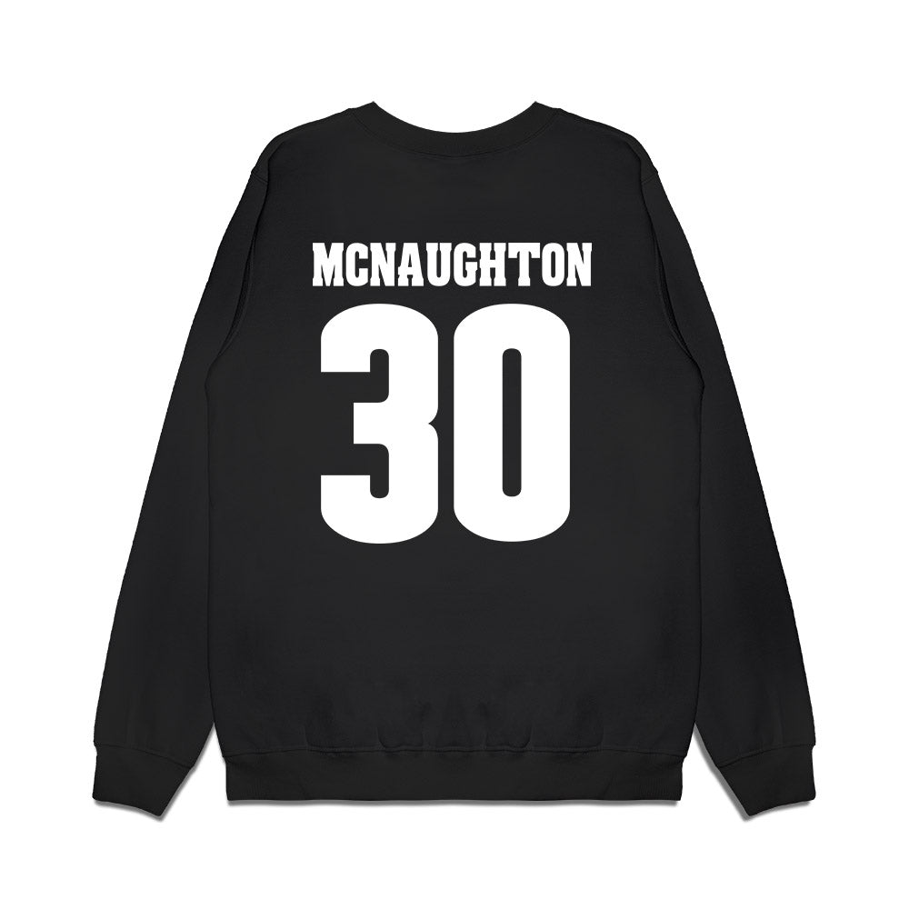 Wisconsin - NCAA Women's Ice Hockey : Ava McNaughton - Vintage Hockey Premium Crewneck Sweatshirt-1