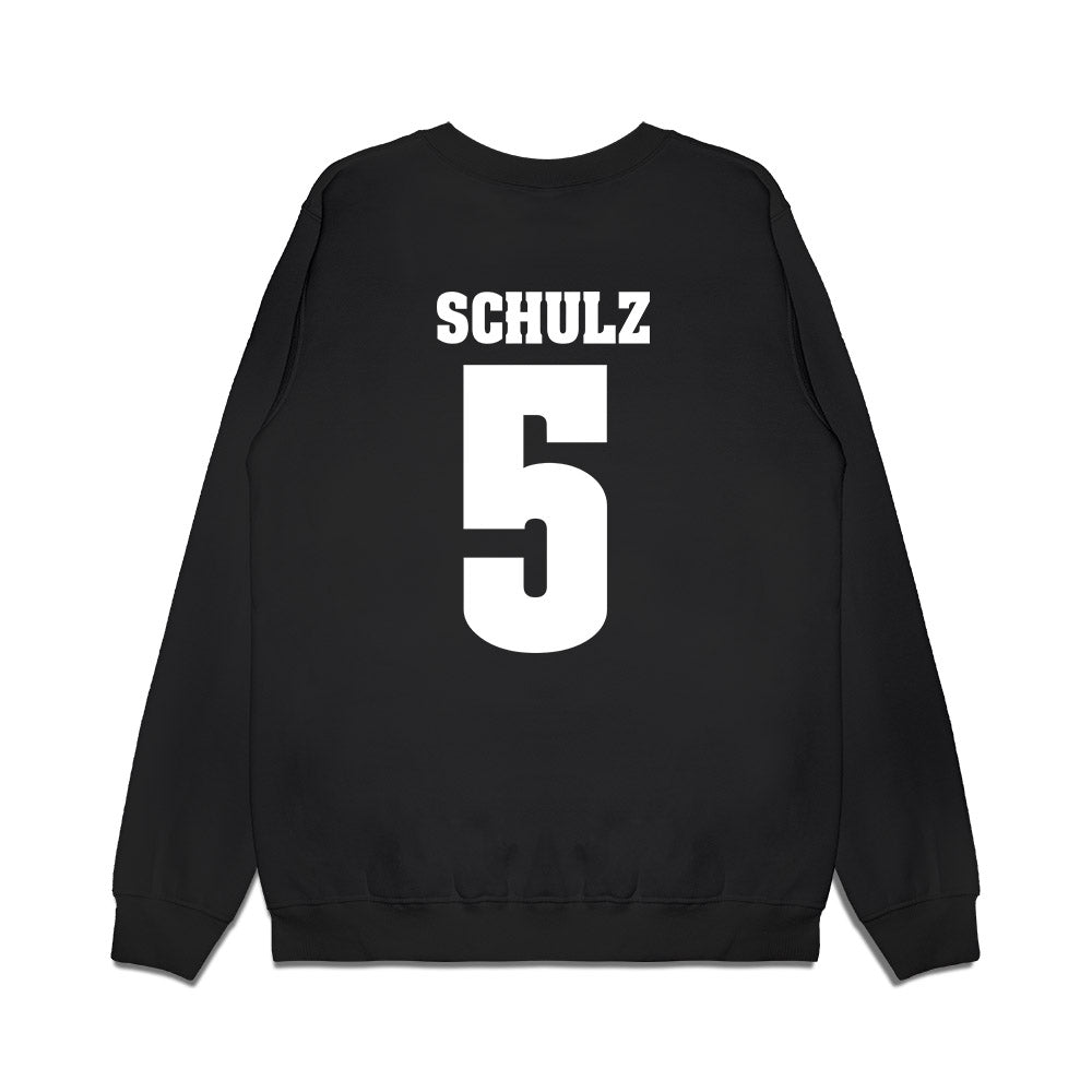 Wisconsin - NCAA Men's Ice Hockey : Zach Schulz - Vintage Hockey Premium Crewneck Sweatshirt-1