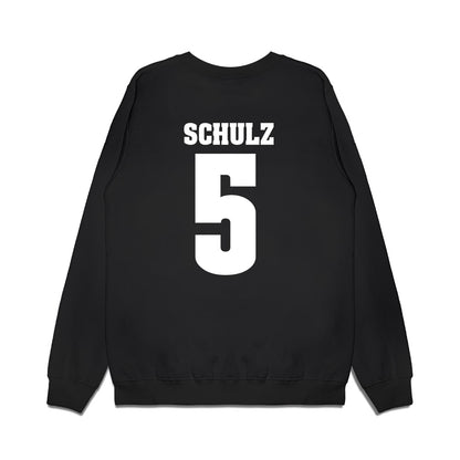 Wisconsin - NCAA Men's Ice Hockey : Zach Schulz - Vintage Hockey Premium Crewneck Sweatshirt-1