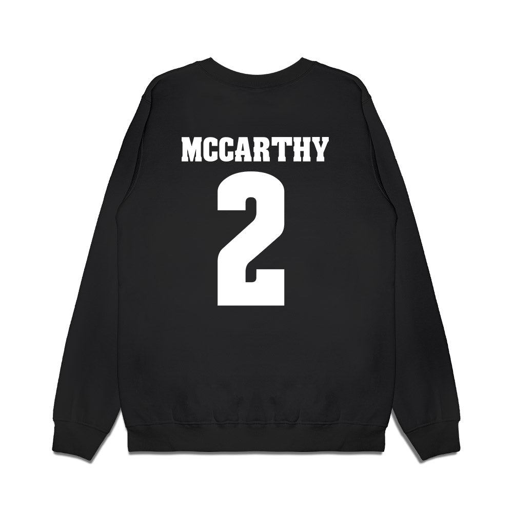 Wisconsin - NCAA Women's Ice Hockey : Finley McCarthy - Vintage Hockey Premium Crewneck Sweatshirt-1