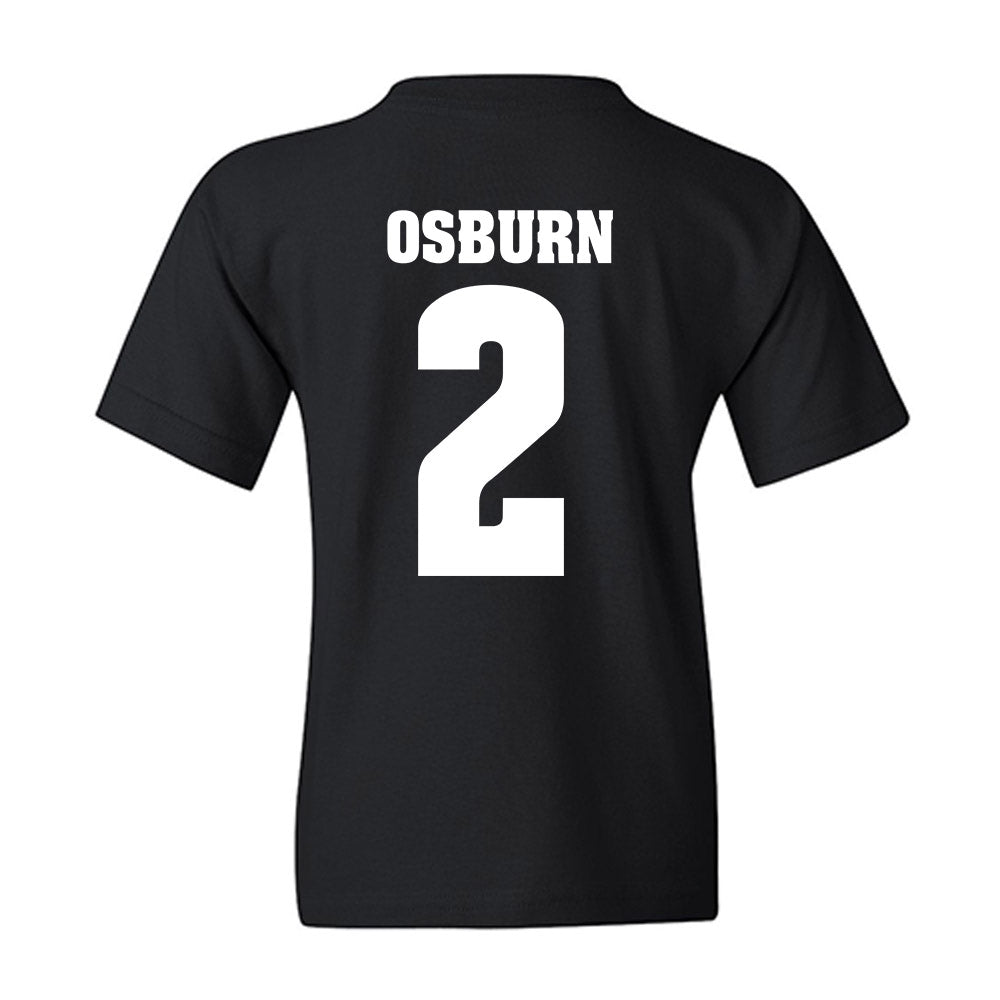 Wisconsin - NCAA Men's Ice Hockey : Luke Osburn - Vintage Hockey Youth T-Shirt-1