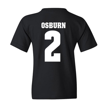 Wisconsin - NCAA Men's Ice Hockey : Luke Osburn - Vintage Hockey Youth T-Shirt-1