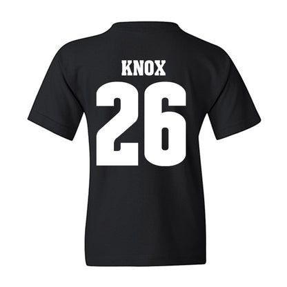 Wisconsin - NCAA Men's Ice Hockey : Weston Knox - Vintage Hockey Youth T-Shirt-1