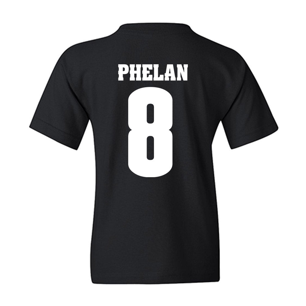 Wisconsin - NCAA Men's Ice Hockey : Jack Phelan - Vintage Hockey Youth T-Shirt-1