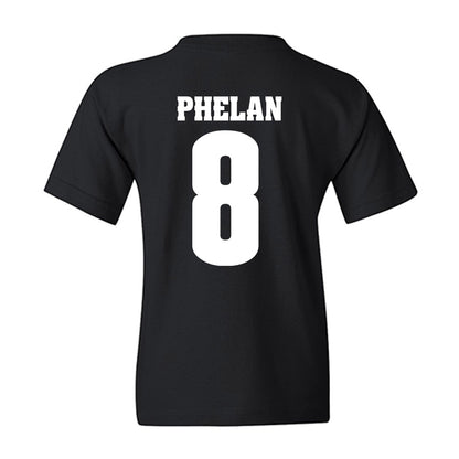Wisconsin - NCAA Men's Ice Hockey : Jack Phelan - Vintage Hockey Youth T-Shirt-1