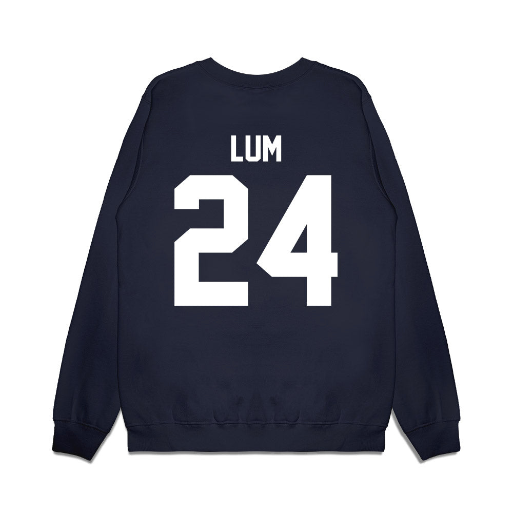 Penn State - NCAA Women's Ice Hockey : Taylor Lum - Vintage Hockey Premium Crewneck Sweatshirt-1