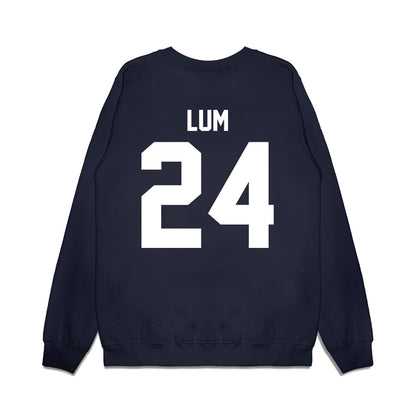 Penn State - NCAA Women's Ice Hockey : Taylor Lum - Vintage Hockey Premium Crewneck Sweatshirt-1