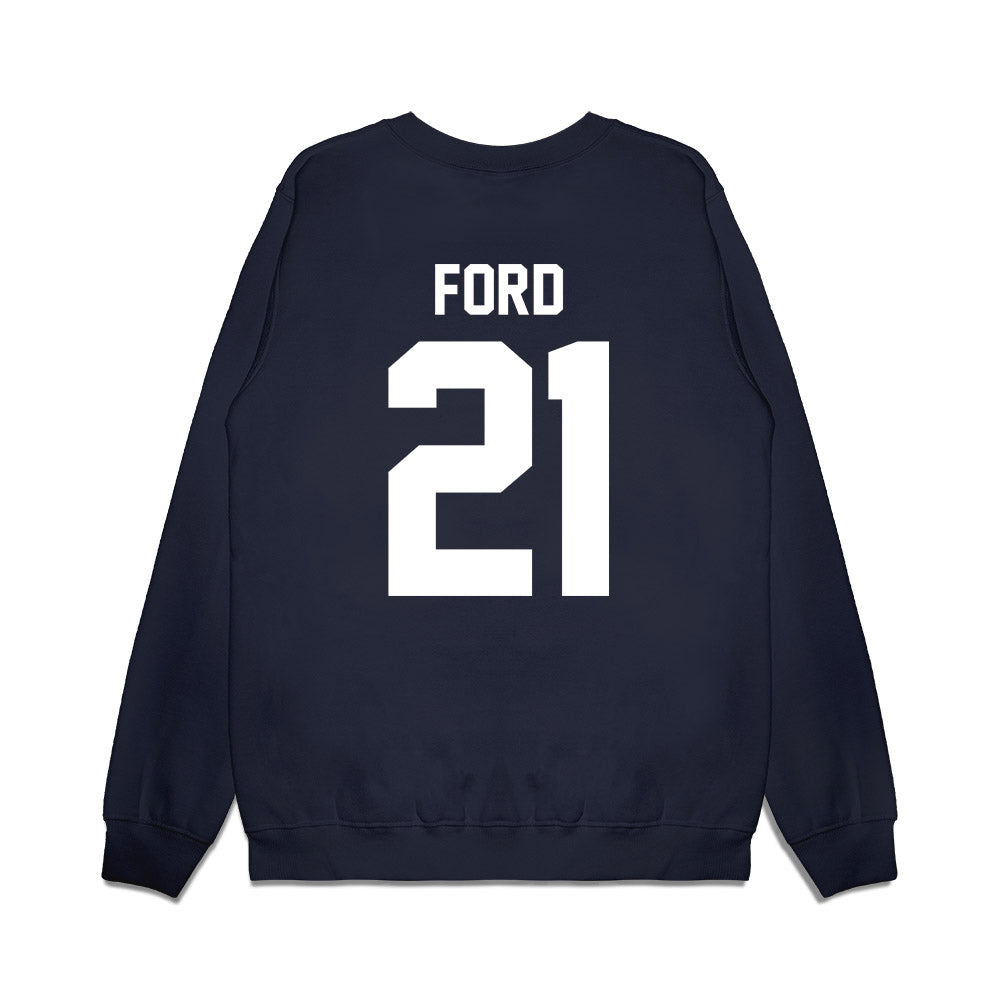 Penn State - NCAA Men's Ice Hockey : Braedon Ford - Vintage Hockey Premium Crewneck Sweatshirt-1