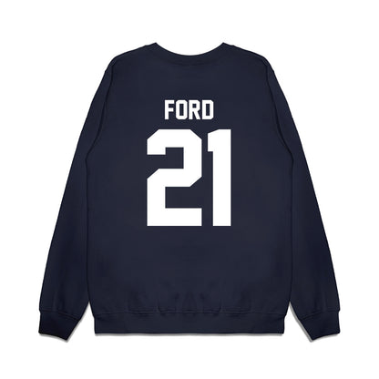 Penn State - NCAA Men's Ice Hockey : Braedon Ford - Vintage Hockey Premium Crewneck Sweatshirt-1