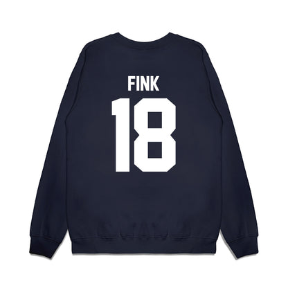 Penn State - NCAA Men's Ice Hockey : Aiden Fink - Vintage Hockey Premium Crewneck Sweatshirt-1