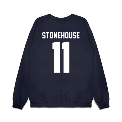 Penn State - NCAA Women's Ice Hockey : Abby Stonehouse - Vintage Hockey Premium Crewneck Sweatshirt-1