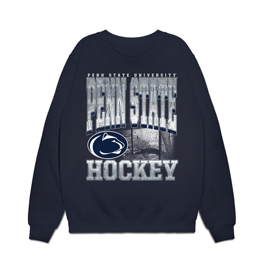 Penn State - NCAA Women's Ice Hockey : Megan Hosman - Vintage Hockey Premium Crewneck Sweatshirt-0