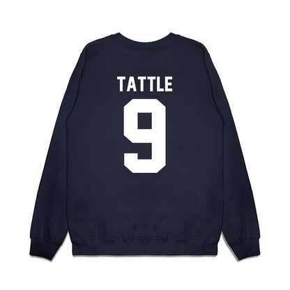 UConn - NCAA Men's Ice Hockey : Ryan Tattle - Vintage Premium Crewneck Sweatshirt-1