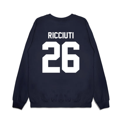 UConn - NCAA Women's Ice Hockey : Leila Ricciuti - Vintage Premium Crewneck Sweatshirt-1