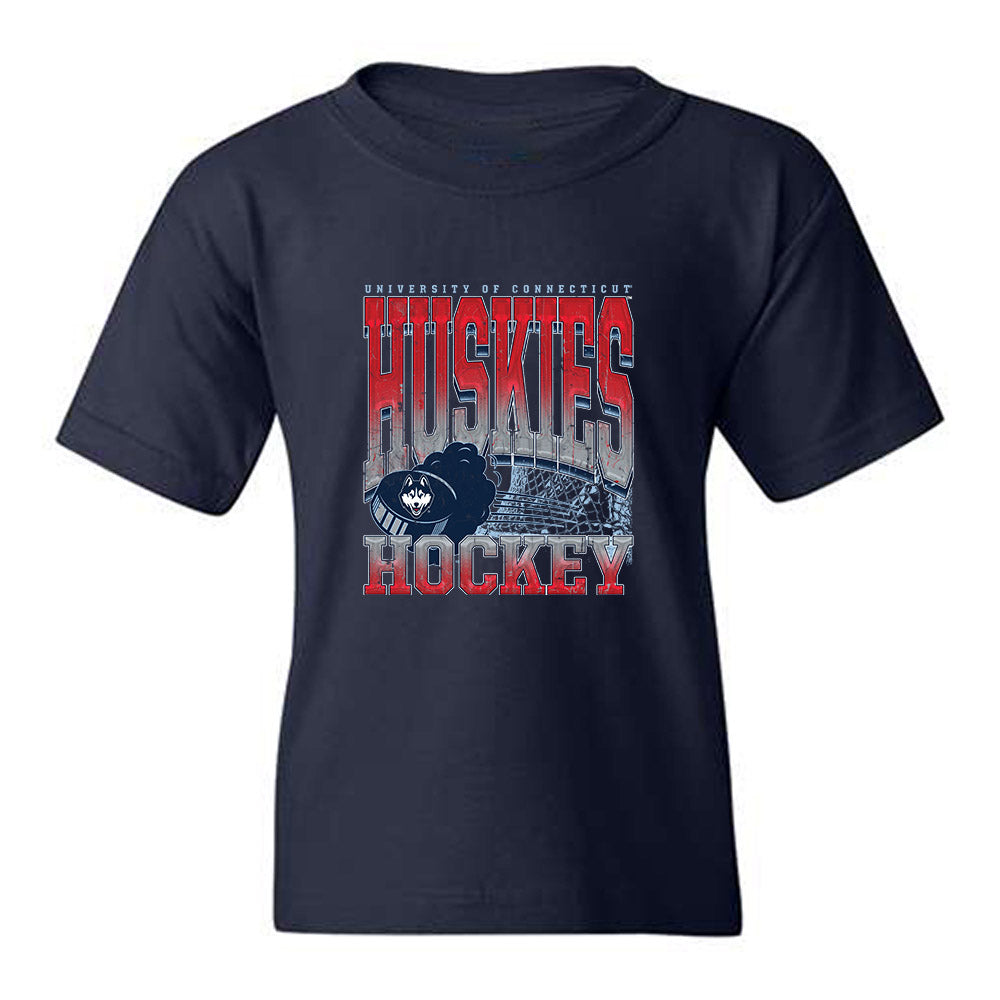 UConn - NCAA Men's Ice Hockey : Ryan Tattle - Vintage Youth T-Shirt-0
