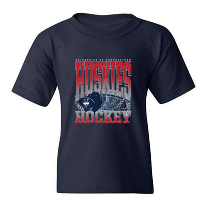UConn - NCAA Women's Ice Hockey : Ellie Markakis - Vintage Youth T-Shirt-0