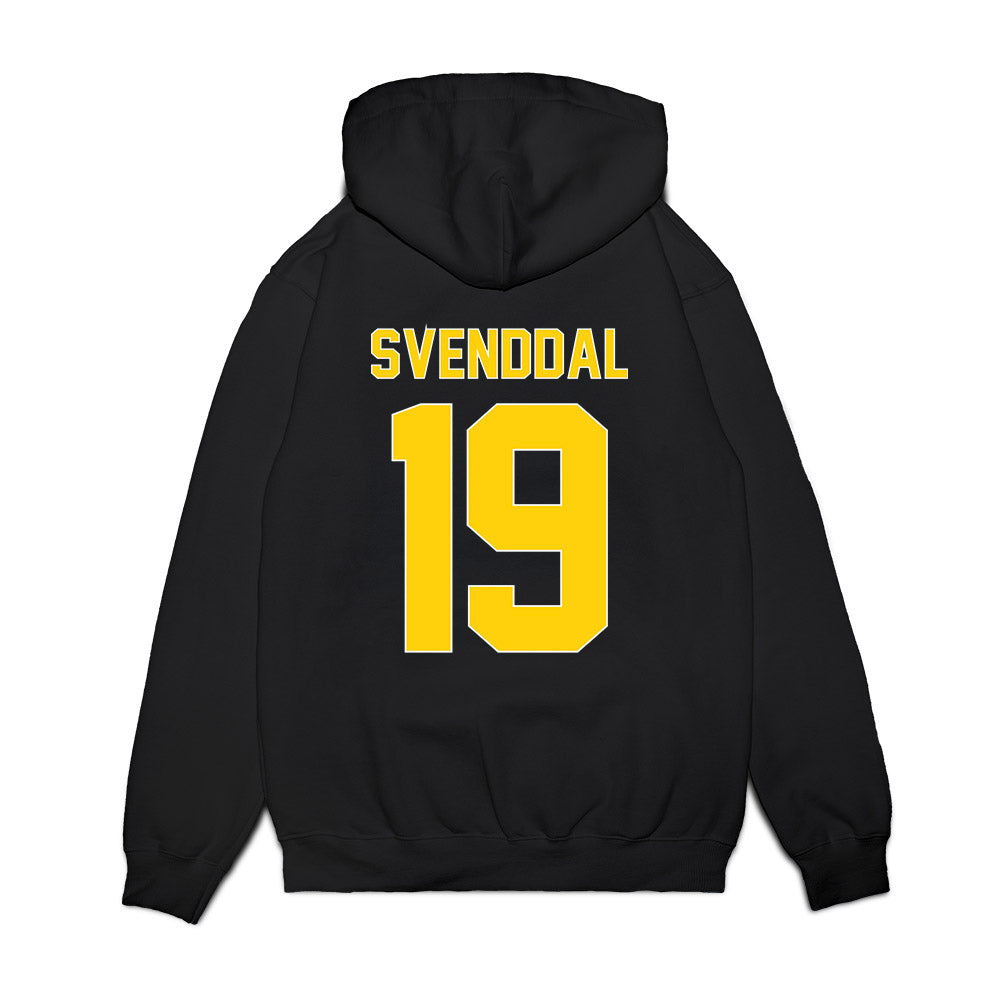 AU - NCAA Men's Ice Hockey : Will Svenddal - Vintage Shersey Premium Hooded Sweatshirt-1