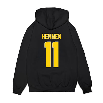 AU - NCAA Men's Ice Hockey : Tyler Hennen - Vintage Shersey Premium Hooded Sweatshirt-1