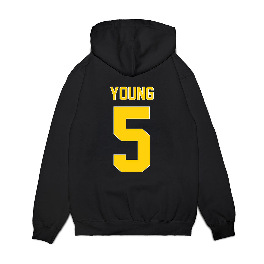 AU - NCAA Men's Ice Hockey : Easton Young - Vintage Shersey Premium Hooded Sweatshirt-1