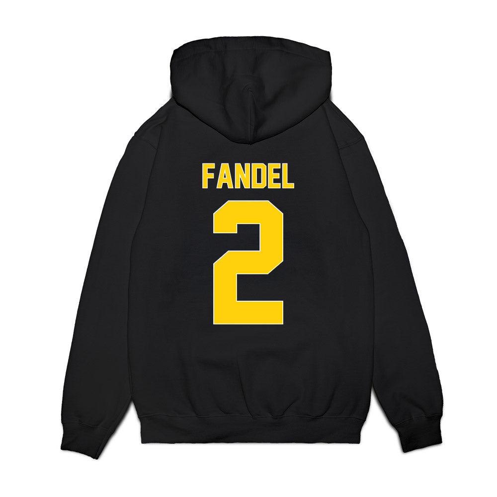 AU - NCAA Men's Ice Hockey : Landon Fandel - Vintage Shersey Premium Hooded Sweatshirt-1