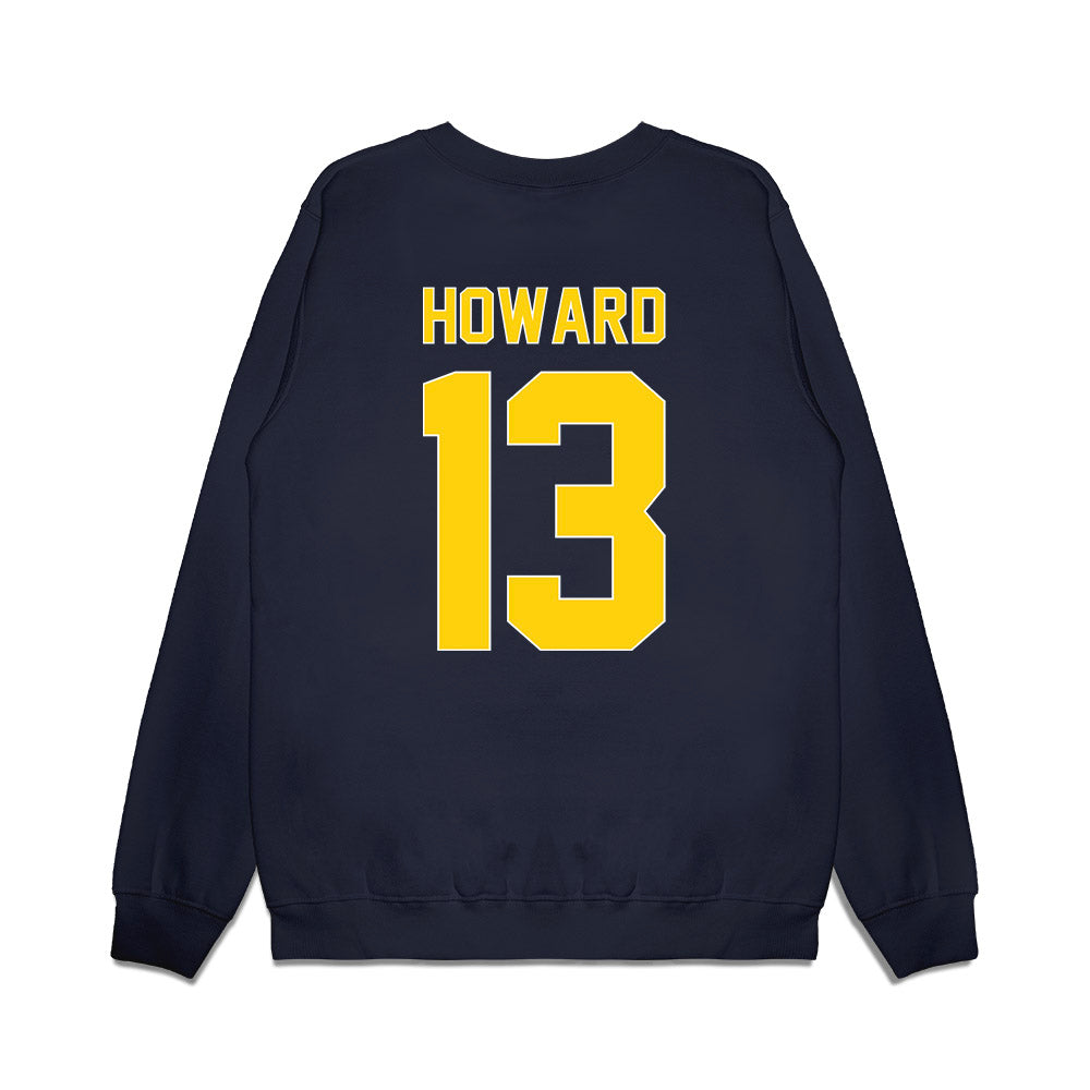 AU - NCAA Men's Ice Hockey : Will Howard - Vintage Shersey Premium Crewneck Sweatshirt-1