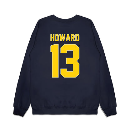 AU - NCAA Men's Ice Hockey : Will Howard - Vintage Shersey Premium Crewneck Sweatshirt-1