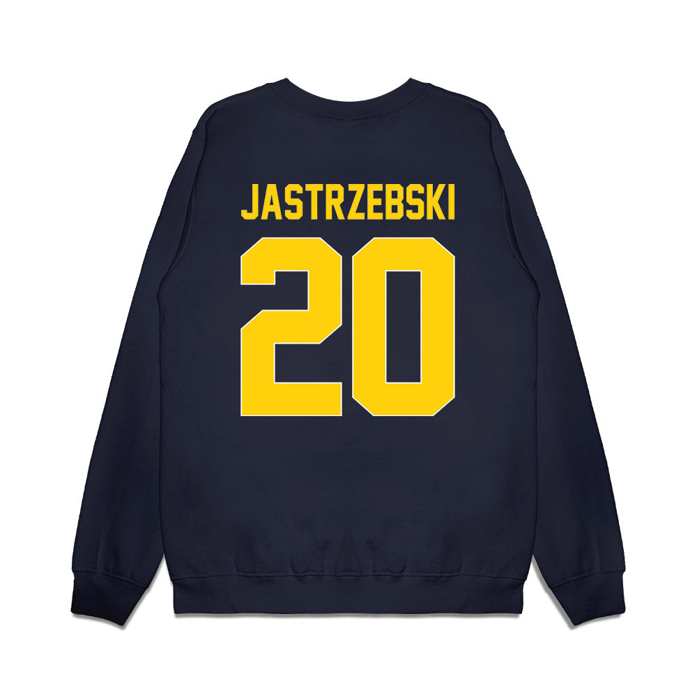 AU - NCAA Men's Ice Hockey : Jacob Jastrzebski - Vintage Shersey Premium Crewneck Sweatshirt-1