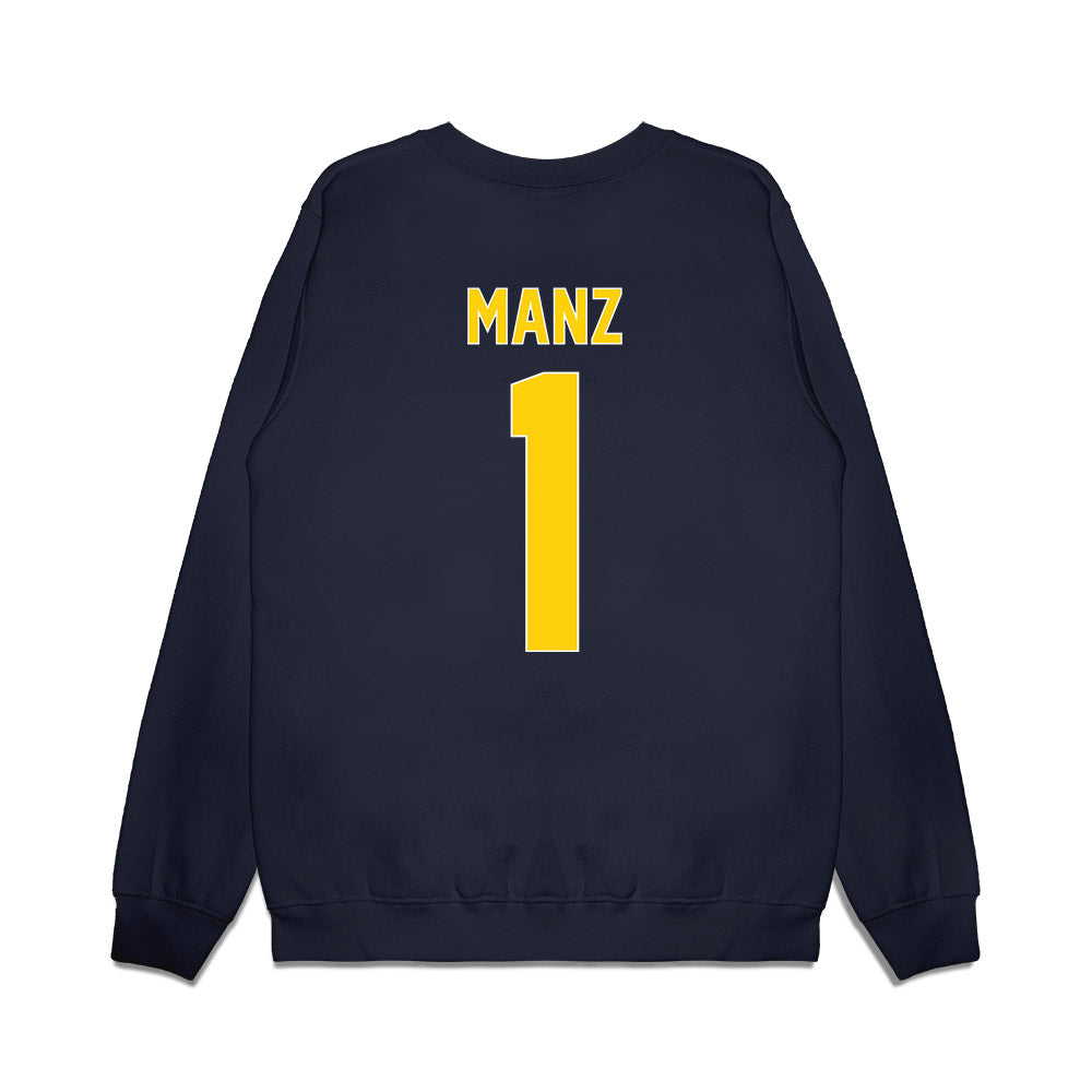 AU - NCAA Men's Ice Hockey : Christian Manz - Vintage Shersey Premium Crewneck Sweatshirt-1