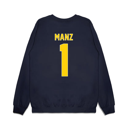 AU - NCAA Men's Ice Hockey : Christian Manz - Vintage Shersey Premium Crewneck Sweatshirt-1