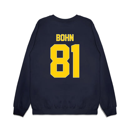 AU - NCAA Men's Ice Hockey : Owen Bohn - Vintage Shersey Premium Crewneck Sweatshirt-1