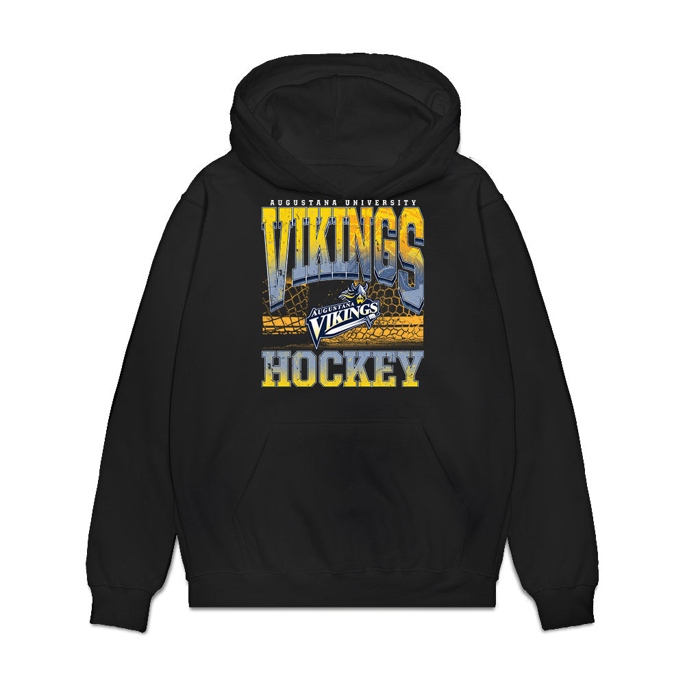 AU - NCAA Men's Ice Hockey : Brett Meerman - Vintage Shersey Premium Hooded Sweatshirt-0